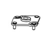 Support de lame tondeuse DEWALT DCMWP134N / DCMWSP660N Support de lame tondeuse DEWALT DCMWP134N / DCMWSP660N