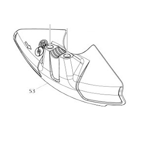 Carter de protection débroussailleuse MAKITA DUR368L