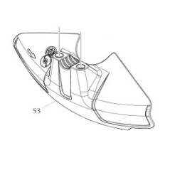 Carter de protection débroussailleuse MAKITA DUR368L