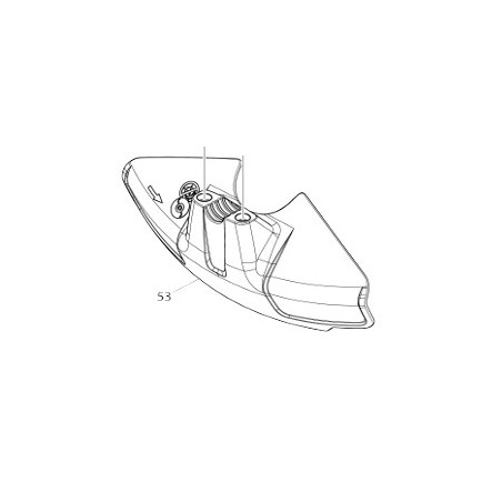 Carter de protection débroussailleuse MAKITA DUR368L