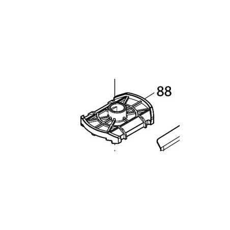 Support lame tondeuse MAKITA ELM4120