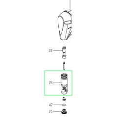 Support de matrice grignoteuse METABO NIV 18 LTX BL 1.6