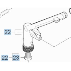 Raccord arrivée eau KARCHER K4.200 - 1.637-400.0