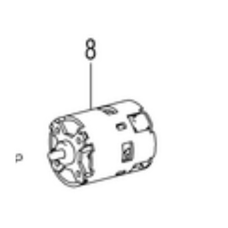 Moteur visseuse METABO SB 18 LT - 02103000