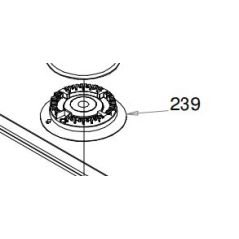 Support chapeau foyer moyen