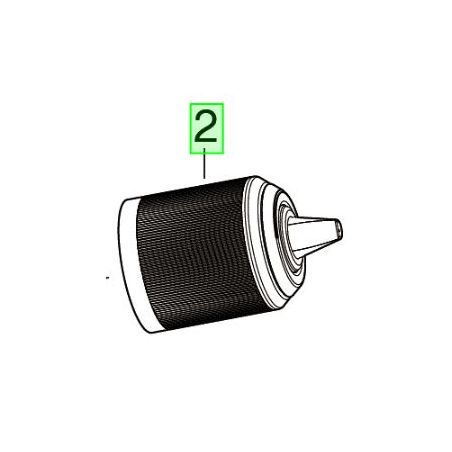 Mandrin perceuses visseuses AEG BS18C2BLLI - BSB18C2BLLI - BSB18C2BL - BS18C2BL - JP18L3