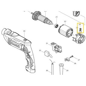 Charbons pour perceuse MAKITA HP1641