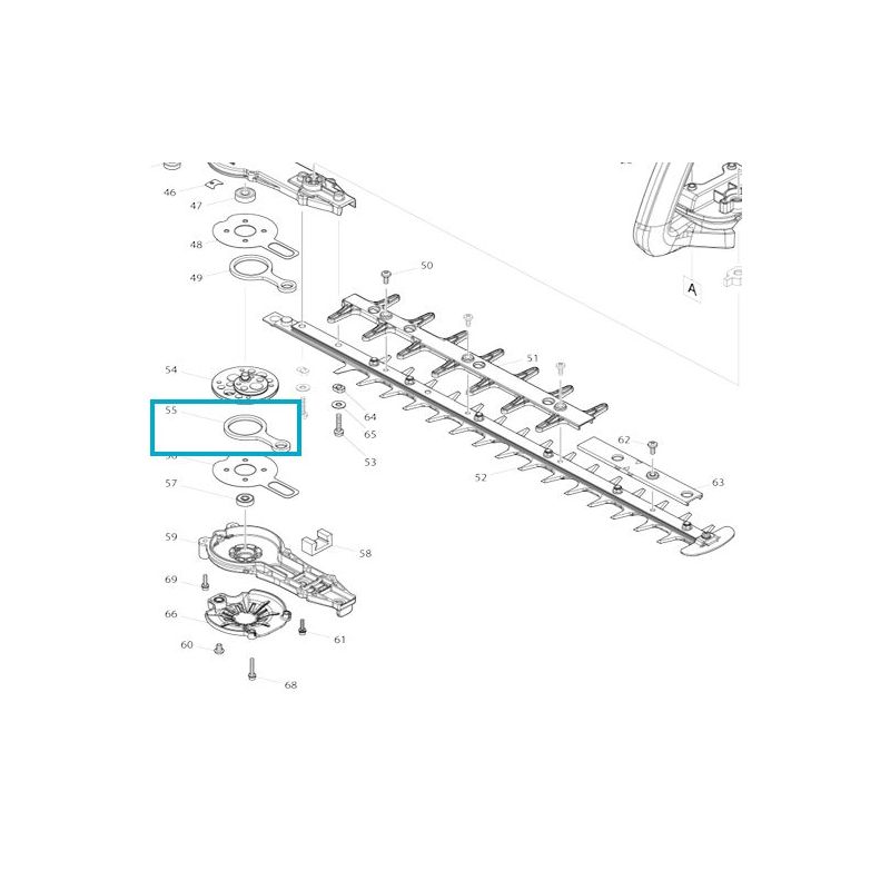 Bielle pour taille-haies MAKITA DUH501 - DUH601 - DUH751