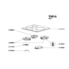 Carte de puissance plaque induction AIRLUX TA61