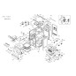 Poignee de porte pour cuisinisiere GLEM XCE60GC
