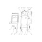 Sécurité de porte lave vaisselle GLEM XDI60, XDI45, XDI61, GDI944, GDI724 Sécurité de porte lave vaisselle GLEM XDI60, XDI45, XDI61, GDI944, GDI724