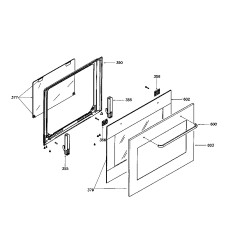 Vitre exterieure de four AIRLUX - FMC91C