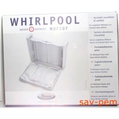 Sachets absorbeur humidite WHIRLPOOL