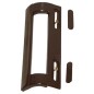 Poignee de porte marron universelle