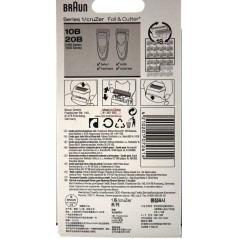 Grille et Couteau 10B/20B rasoirs BRAUN FREE CONTROL - CRUZER FACE