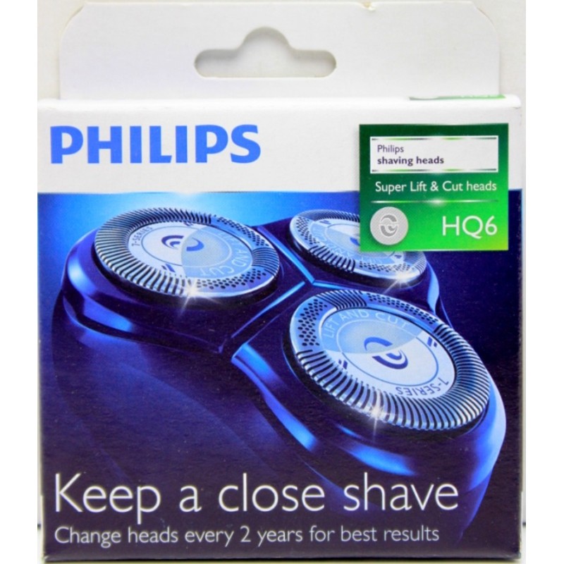 Tetes HQ6 pour les rasoirs PowerTouch électrique PHILIPS Tetes HQ6 pour les rasoirs PowerTouch électrique PHILIPS