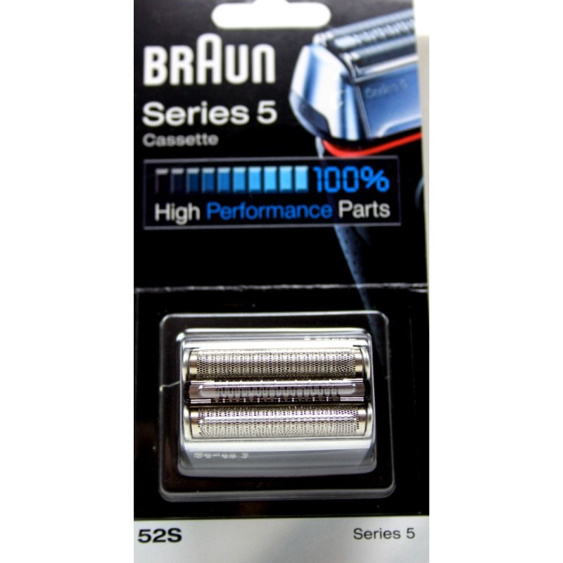 Grille et couteau 52S BRAUN pour rasoirs 5040s, 5080cc Grille et couteau 52S BRAUN pour rasoirs 5040s, 5080cc