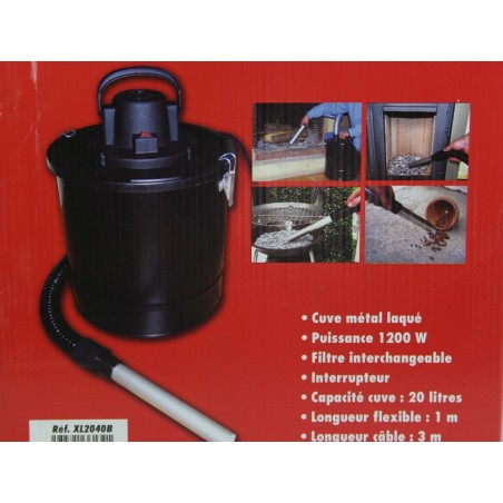BIDON VIDE CENDRE UNIVERSEL 20LITRES :