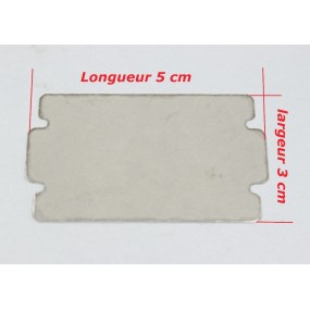 Plaque MICA à découper pour les poêle à pétrole ZIBRO KAMIN