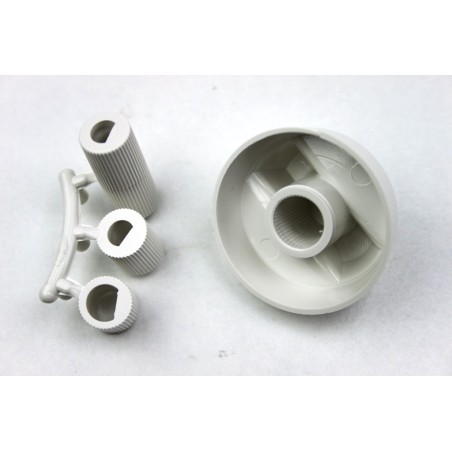 MANETTE UNIVERSELLE BLANCHE + ADAPTATEUR