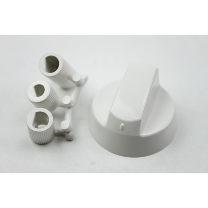 MANETTE UNIVERSELLE BLANCHE + ADAPTATEUR