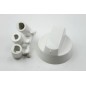 MANETTE UNIVERSELLE BLANCHE + ADAPTATEUR