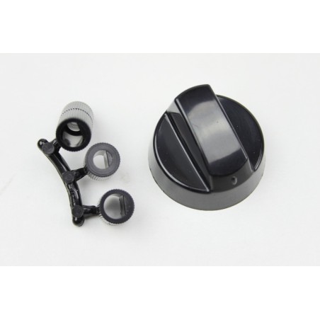Manette universelle noire + 3 adaptateurs