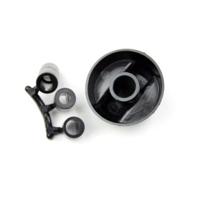 Manette universelle noire + 3 adaptateurs