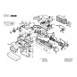 Couronne d'angle ponceuse BOSCH PBS75E Couronne d'angle ponceuse BOSCH PBS75E