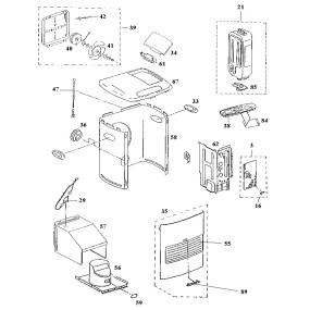 Thermostat de sécurite pour poêle à pétrole INVERTER, KERO, KANSAI