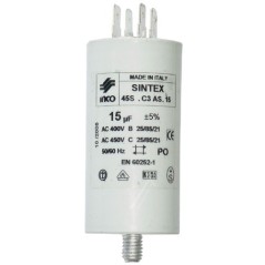 Condensateur de demarrage 15 MF/ 450 VOLT