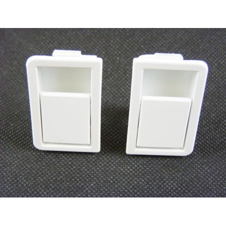 Boutons de verrouillage grille pour hottes WHIRLPOOL