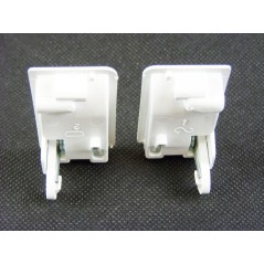 Boutons de verrouillage grille pour hottes WHIRLPOOL