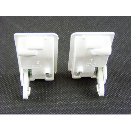 Boutons de verrouillage grille pour hottes WHIRLPOOL
