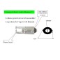 Allumeur rond pour poêle à pétrole Allumeur rond pour poêle à pétrole