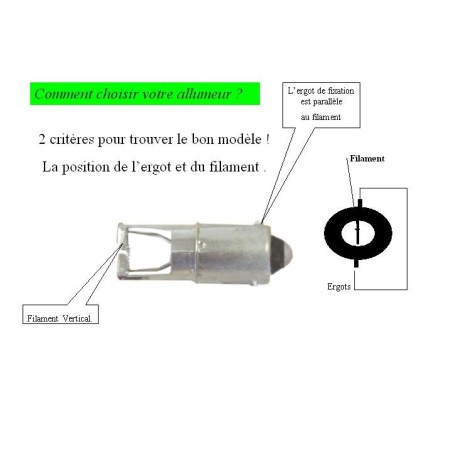 Allumeur rond SH500 pour poêles à  pétrole à Méche