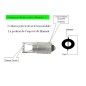 Allumeur rond SH500 pour poêles à pétrole à Méche Allumeur rond SH500 pour poêles à pétrole à Méche