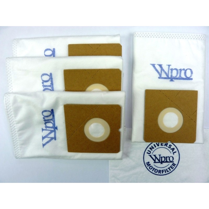 Sacs microfibre WPRO BE24-MW pour aspirateurs MOULINEX - ADMEA Sacs microfibre WPRO BE24-MW pour aspirateurs MOULINEX - ADMEA
