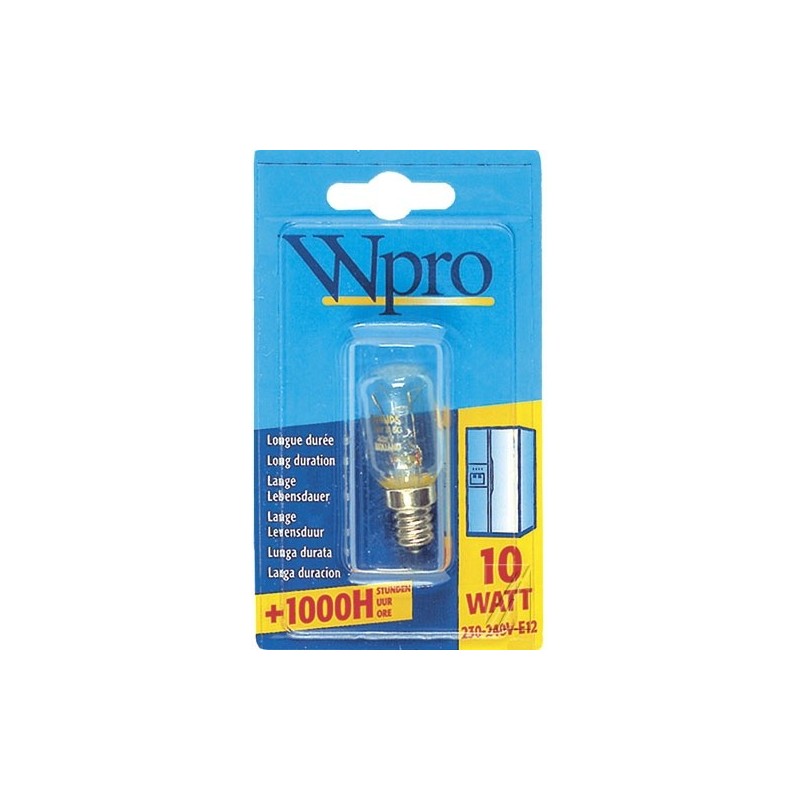 Ampoule LRU009 10 Watt type E12 a vis pour frigo américain Ampoule LRU009 10 Watt type E12 a vis pour frigo américain