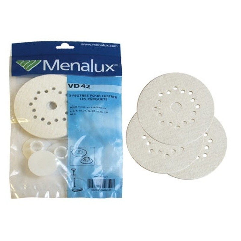 Feutres pour cireuse ELECTROLUX B21 - B22 - B24