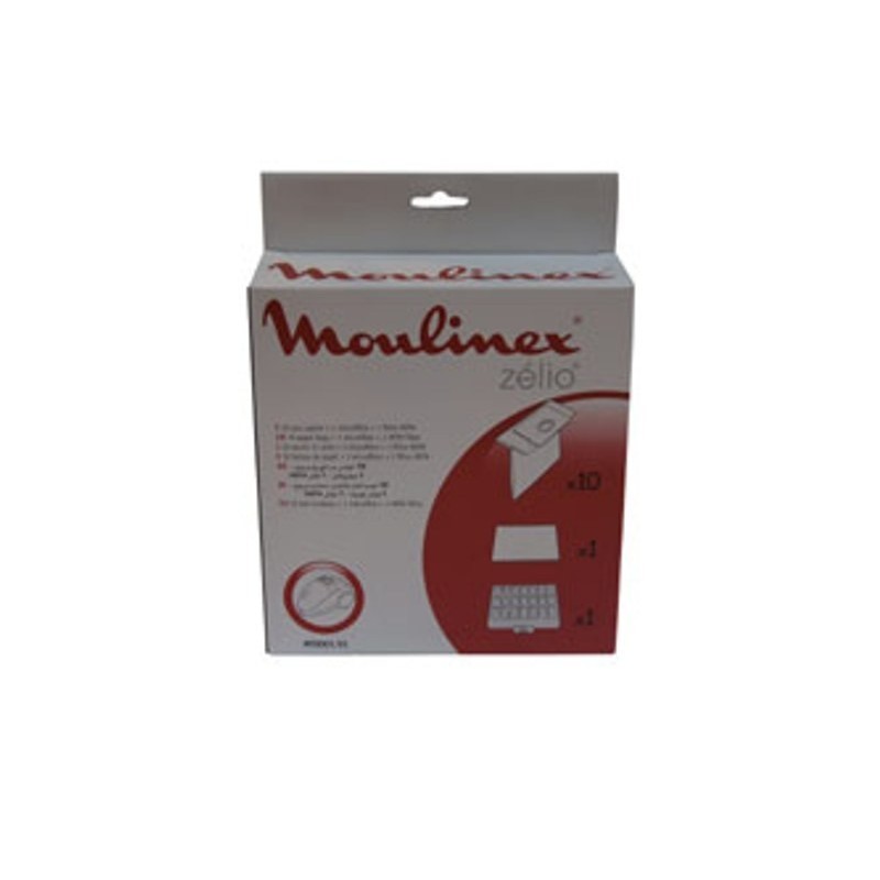Sacs pour les Aspirateurs MOULINEX ZELIO