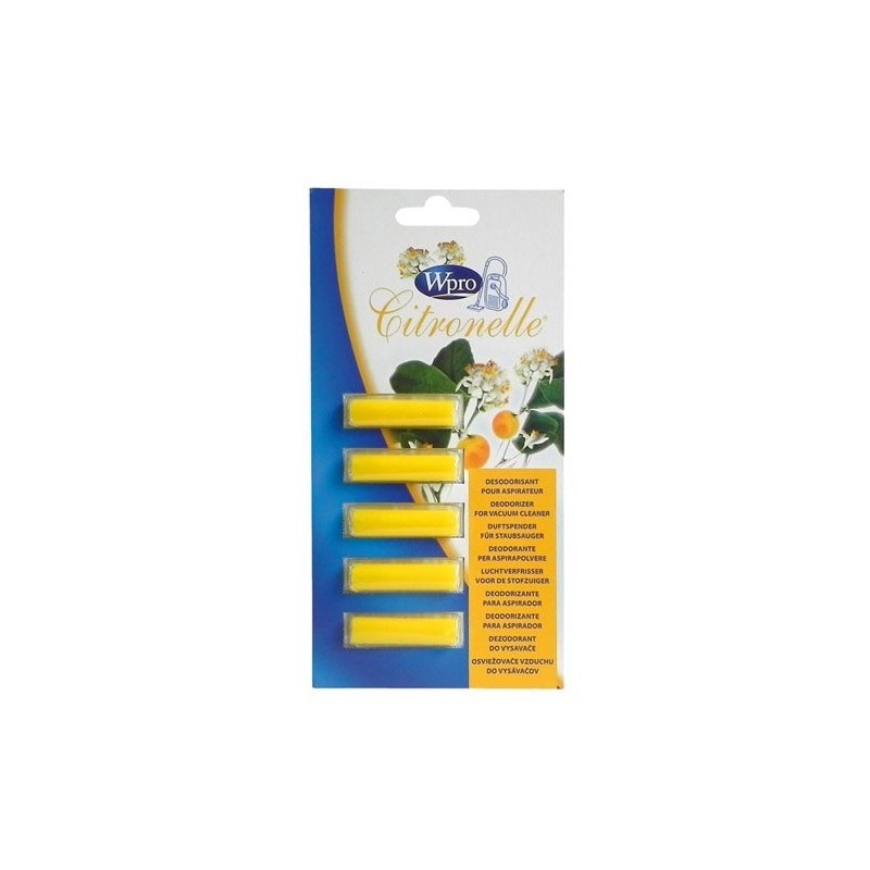 Desodorisant  citronnelle ACT050 pour tous les aspirateurs