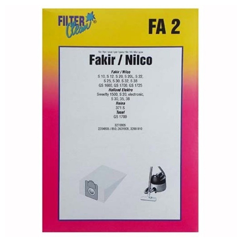 Sacs pour aspirateurs FAKIR / NILKO Sacs pour aspirateurs FAKIR / NILKO