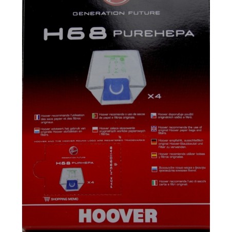 Sacs Pour Aspirateurs HOOVER DIVA