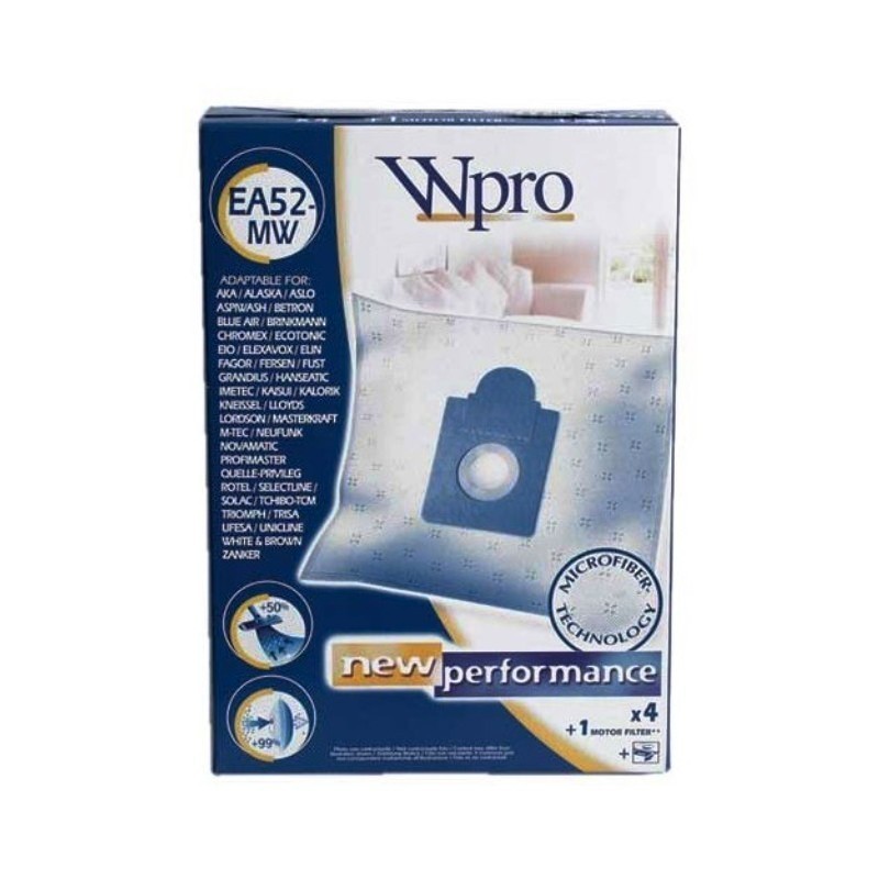 Sacs aspirateur EA52MW WPRO Sacs aspirateur EA52MW WPRO