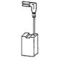 Charbons de remplacement aspirateur METABO ASR 1263