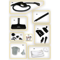 Flexible pour nettoyeur vapeur VAPORETTO VTCONFORT