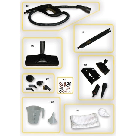 Flexible pour nettoyeur vapeur VAPORETTO VTCONFORT
