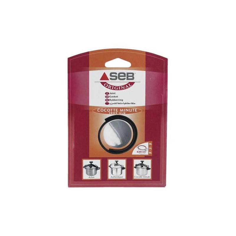 Joint autocuiseur SEB AUTHENTIQUE 10 - 12 - 18 litres Joint autocuiseur SEB AUTHENTIQUE 10 - 12 - 18 litres