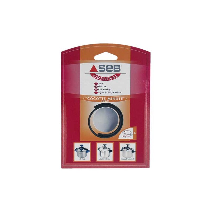 Joint autocuiseur SEB AUTHENTIQUE 8 litres INOX, ALUMINIUM